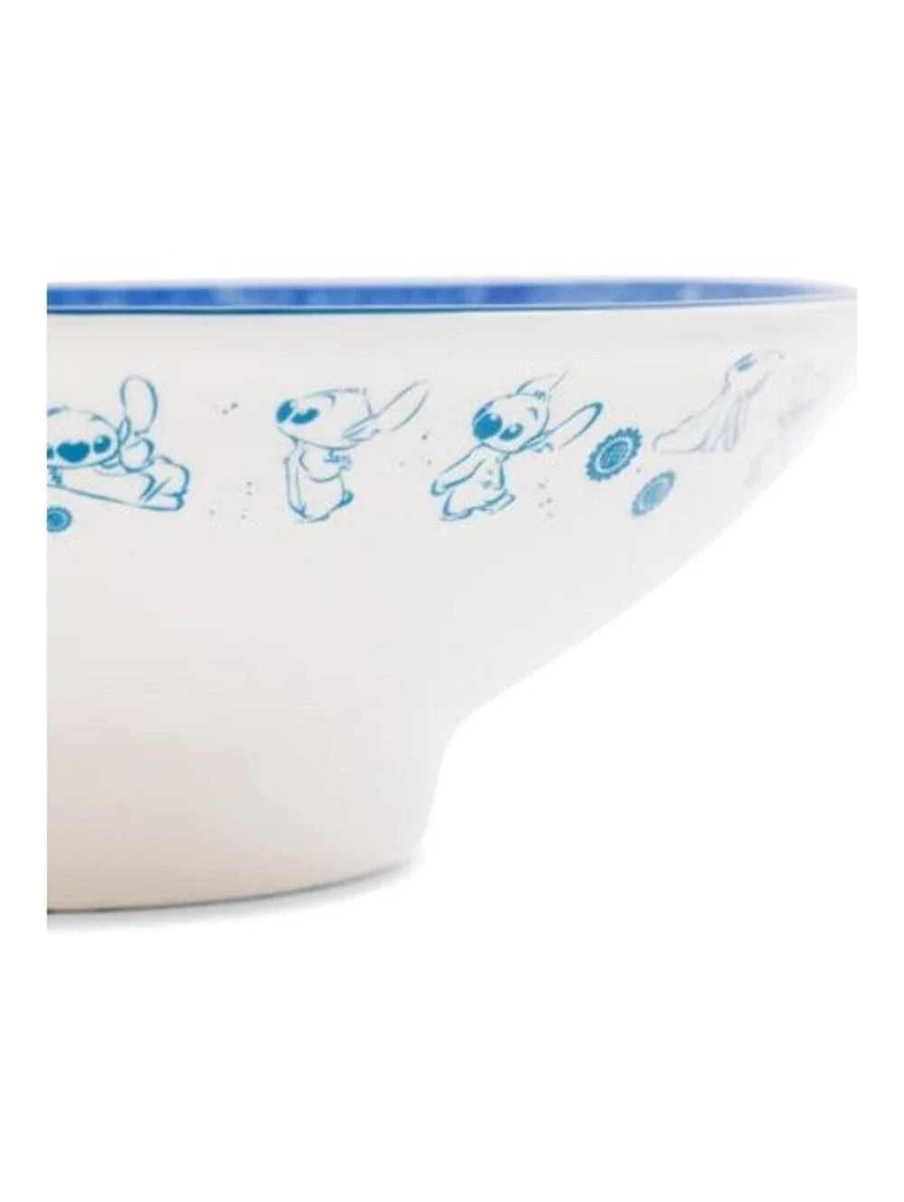 Disney Stitch Ceramic Bowl with Chopsticks Set 30 oz
